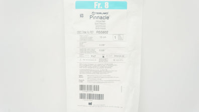 Terumo RSS802 Pinnacle Introducer Sheath 8Fr x 10cm